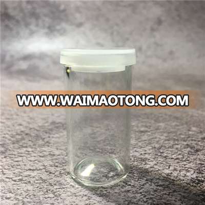 6ml Glass No Neck Concentrate Containers with Clear Silicone Cap