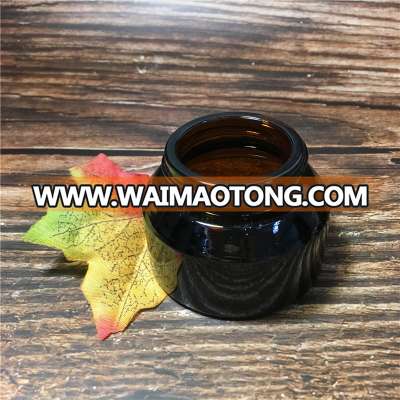 Custom Design 30ml Black Color Small Glass Bottle For Essential Oil