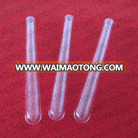 BAIBO transparent customized fused silica glass tube quartz sleeve