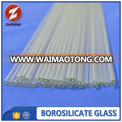 high purity open clear glass capillary tube